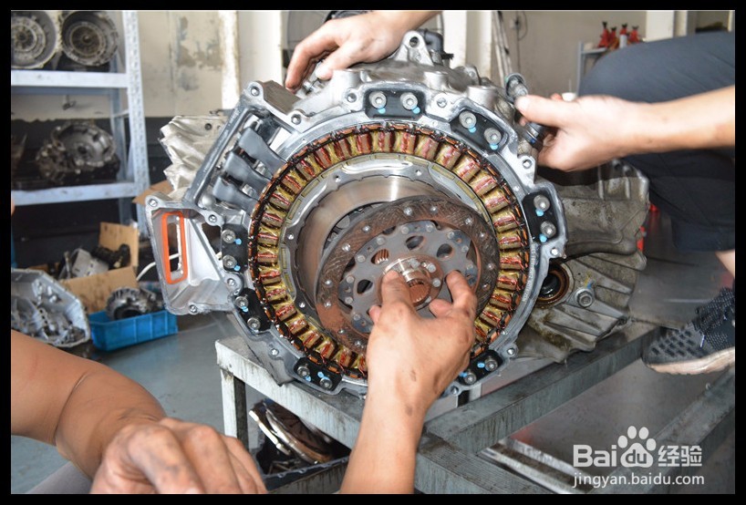 荣威 550 混动 变速箱 阀体 故障 维修 案例