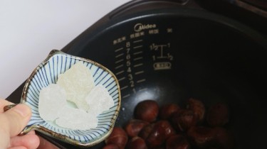 怎样做桂花冰糖栗子