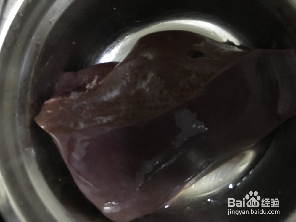 猪肝的个人做法