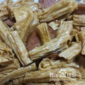怎么做肉炒腐竹的攻略/步骤