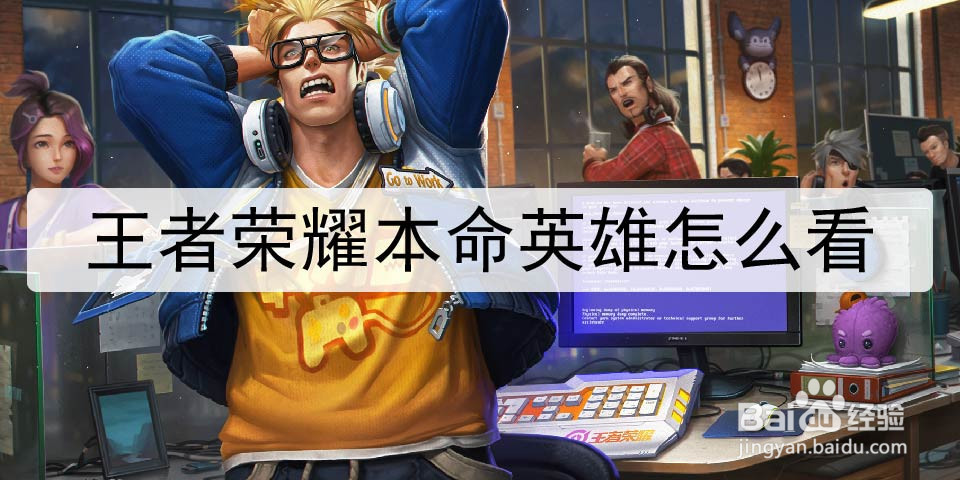 王者荣耀本命英雄怎么看