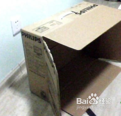 教你怎样把硬纸盒变实用书架