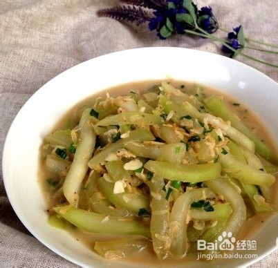 虾皮葫芦瓜的家常做法