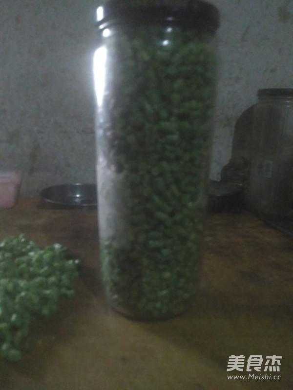 自制酸豆角的做法