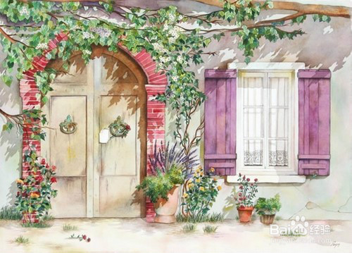 遥望童年的小屋