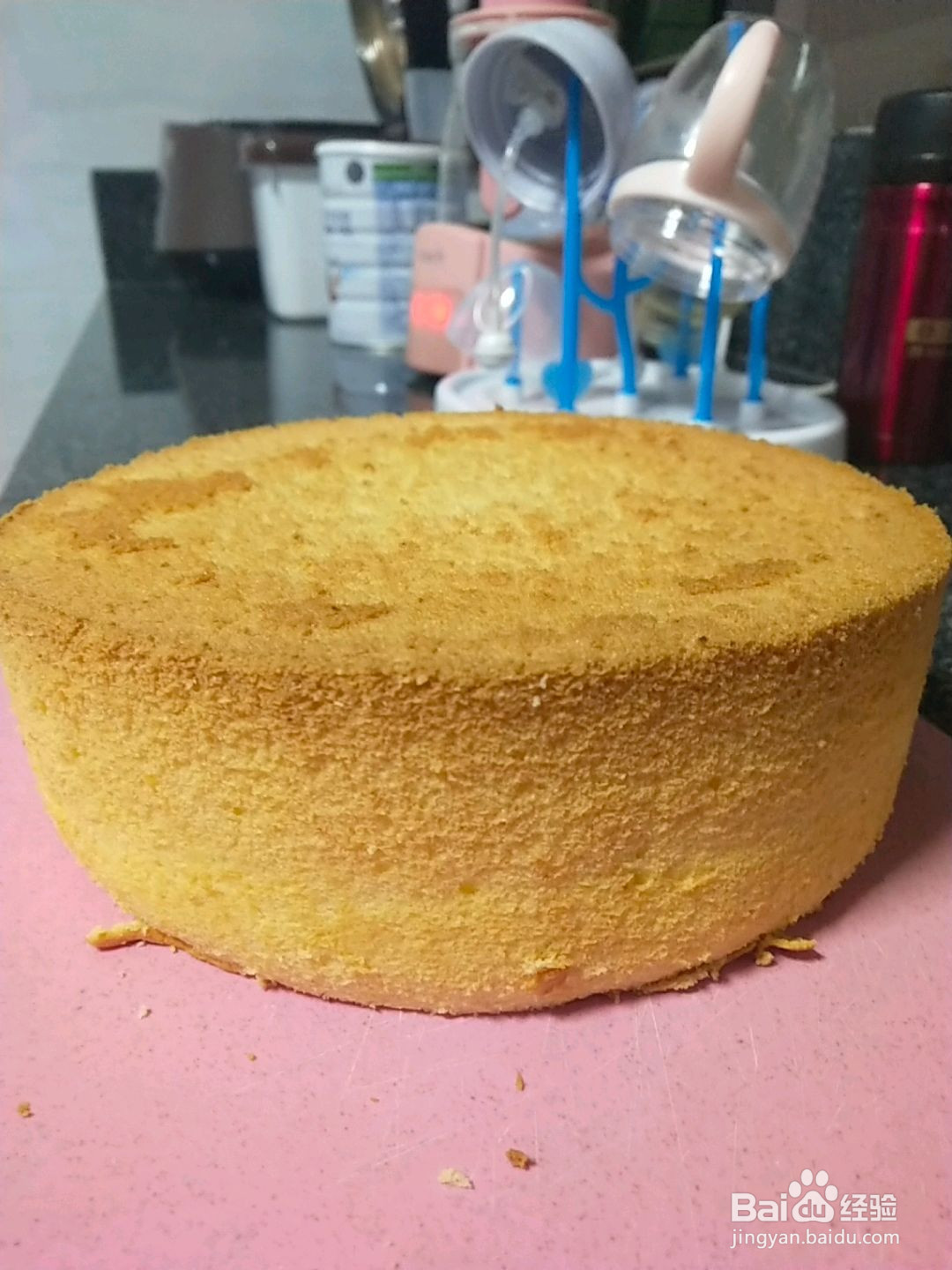 8寸戚风蛋糕的做法