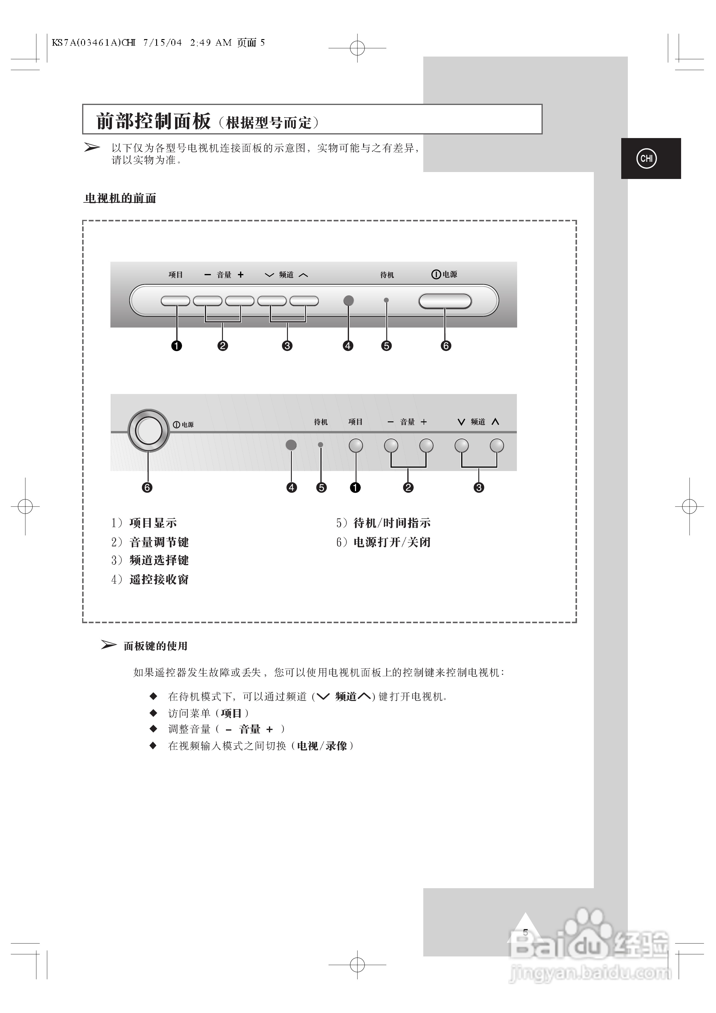 三星CS-29M20W彩电使用说明书:[1]