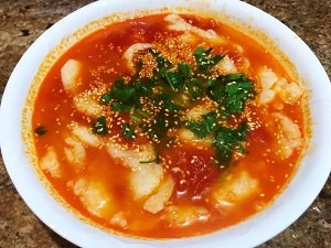 食补养生番茄龙利鱼的做法