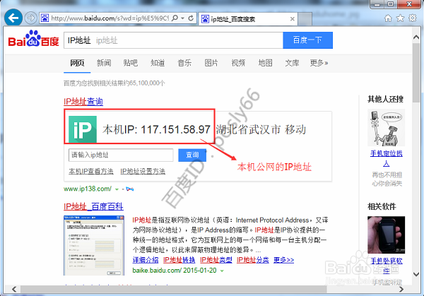 怎么查看电脑的公网IP地址?