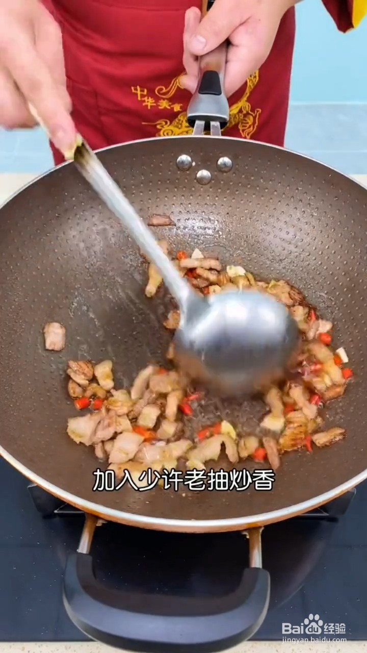 怎么做酸豆角炒五花肉