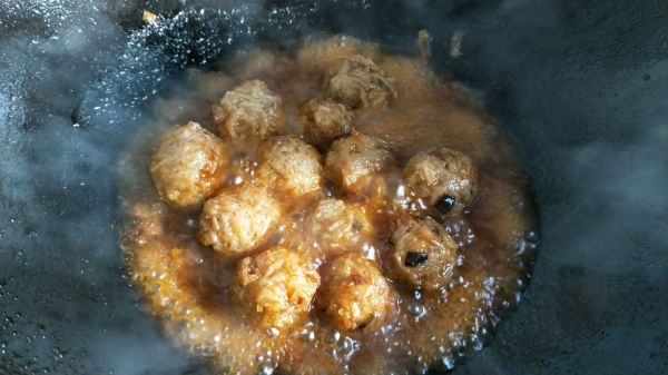 茄汁藕丸 炸藕丸