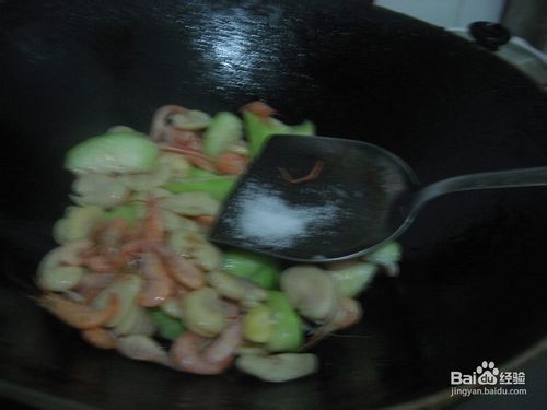 丝瓜炒虾米