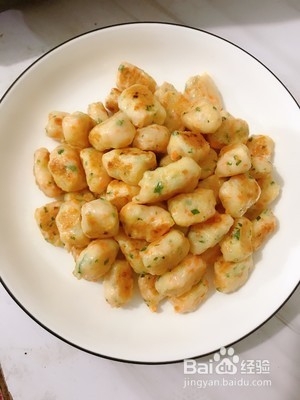 宝宝辅食鲜虾一口酥