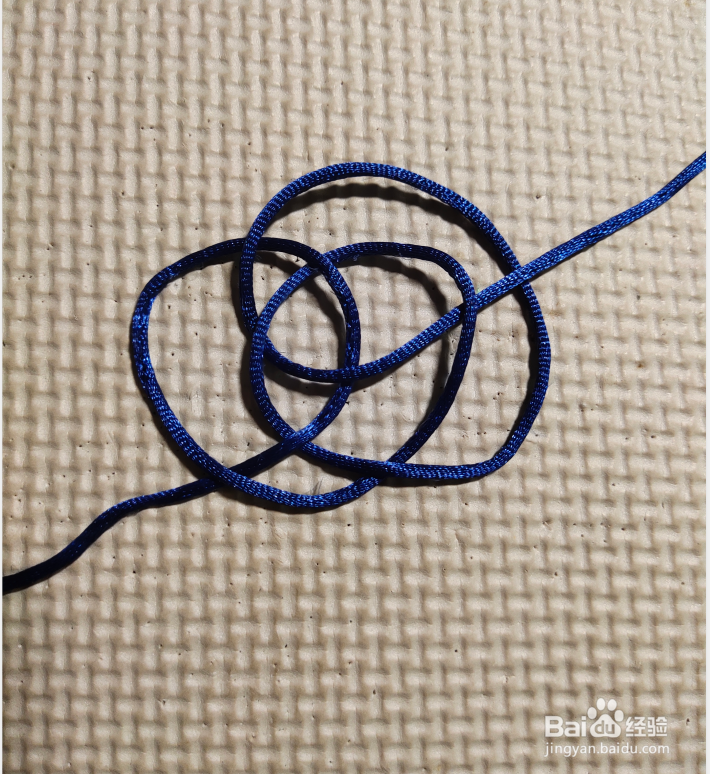 中国结基础入门——五耳三戒箍结