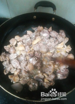 川味魔芋烧鸭的做法