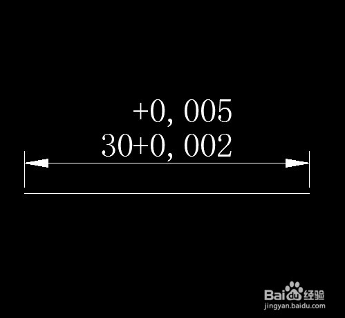 CAD尺寸标注公差怎么弄