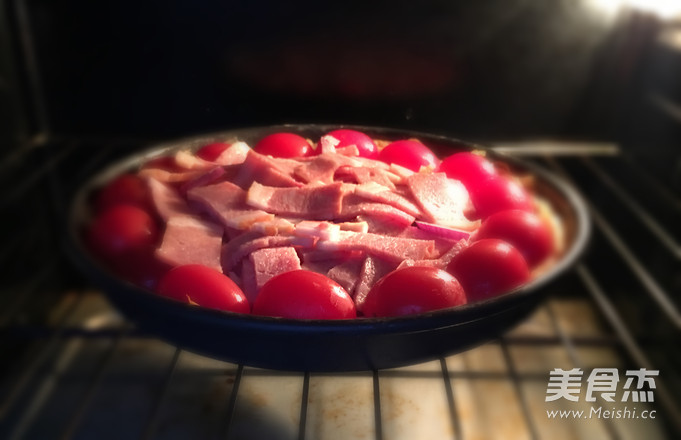 土豆丝培根披萨