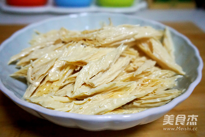 腐竹素小炒的做法