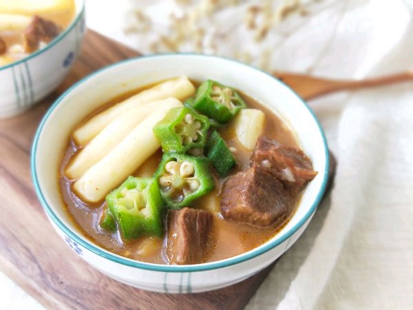 牛肉沙茶煨年糕(冬季你需要的暖与香)