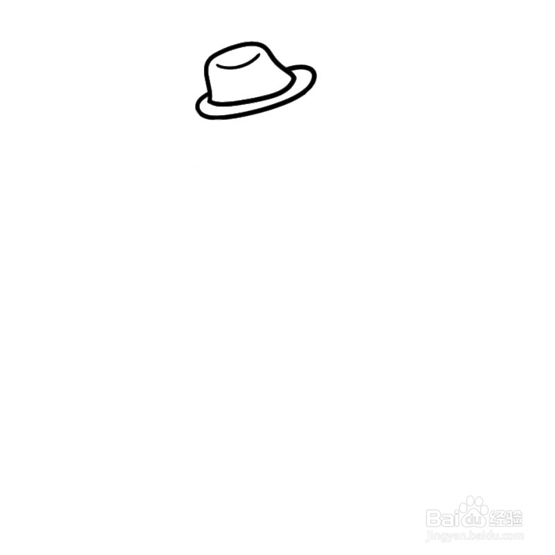 简笔画-如何画Q版叔叔的简笔画