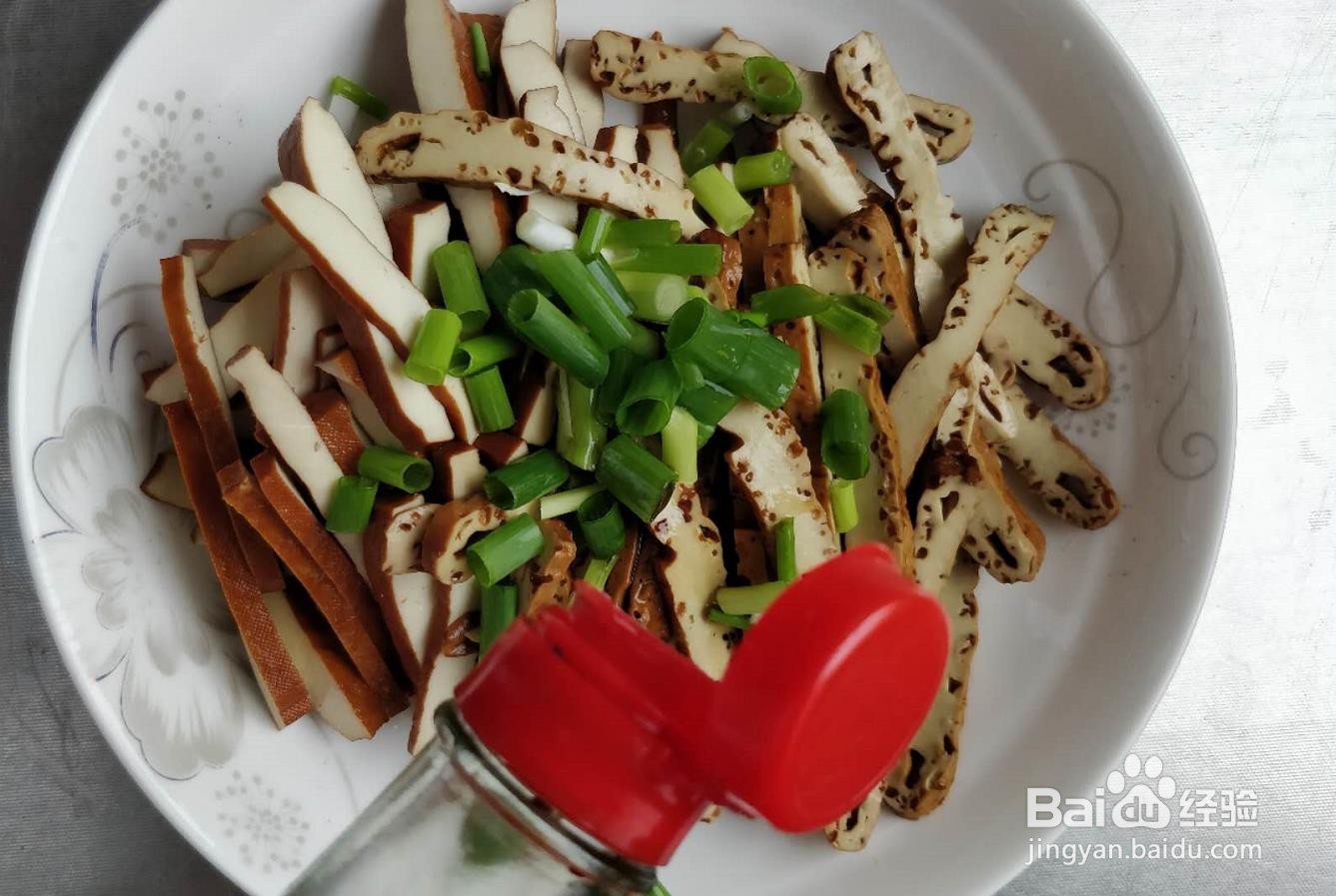 凉调豆腐干的做法