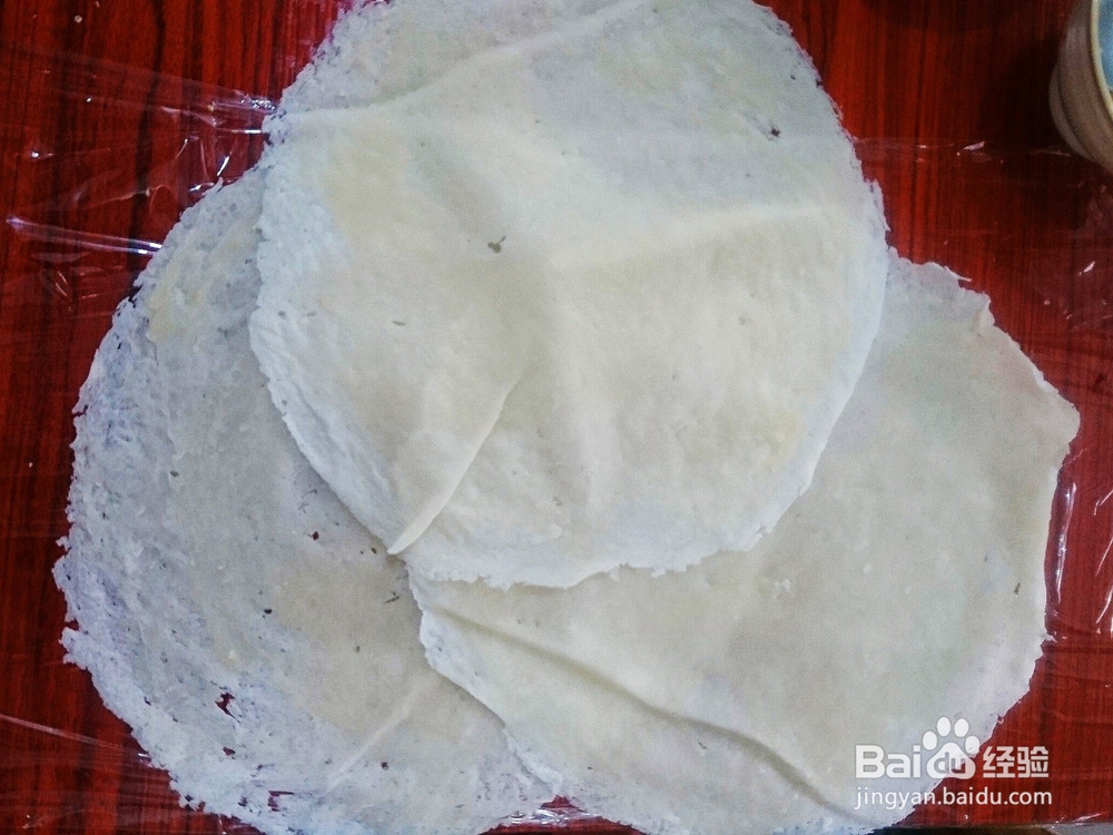 市场买回来的薄饼皮怎么吃