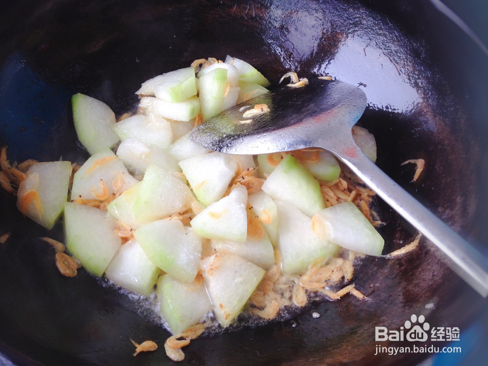 虾皮烧冬瓜的做法