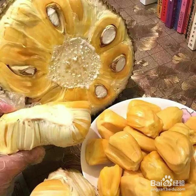 为什么菠萝蜜上面有石灰