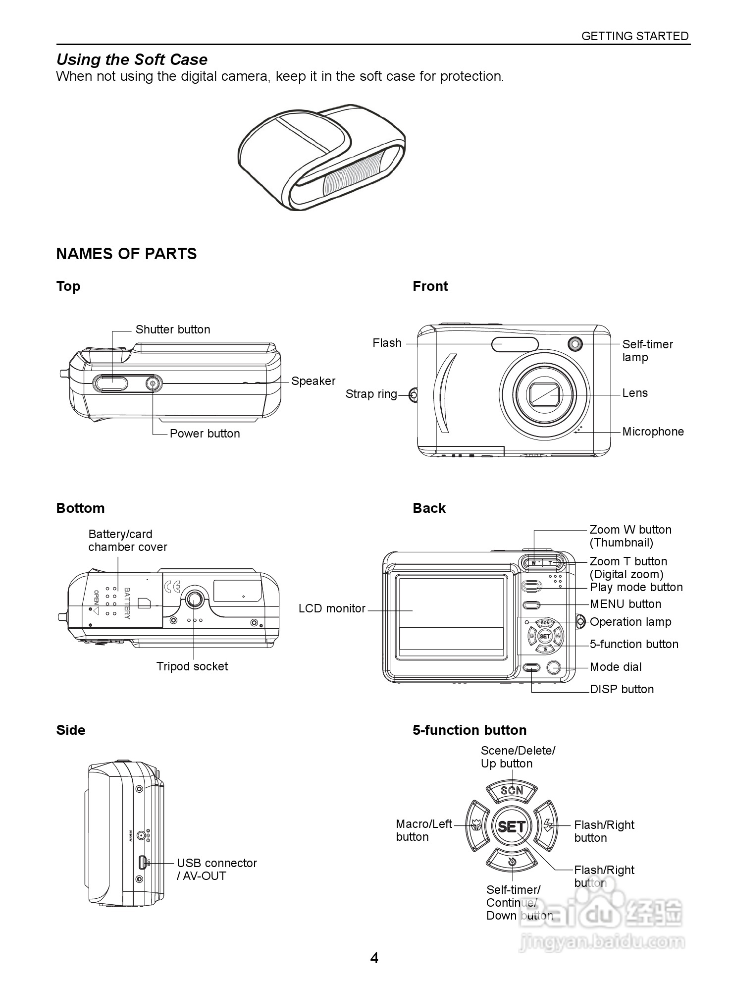 JENOPTIK JD 8.0z3 Exclusiv数码相机说明书:[1]
