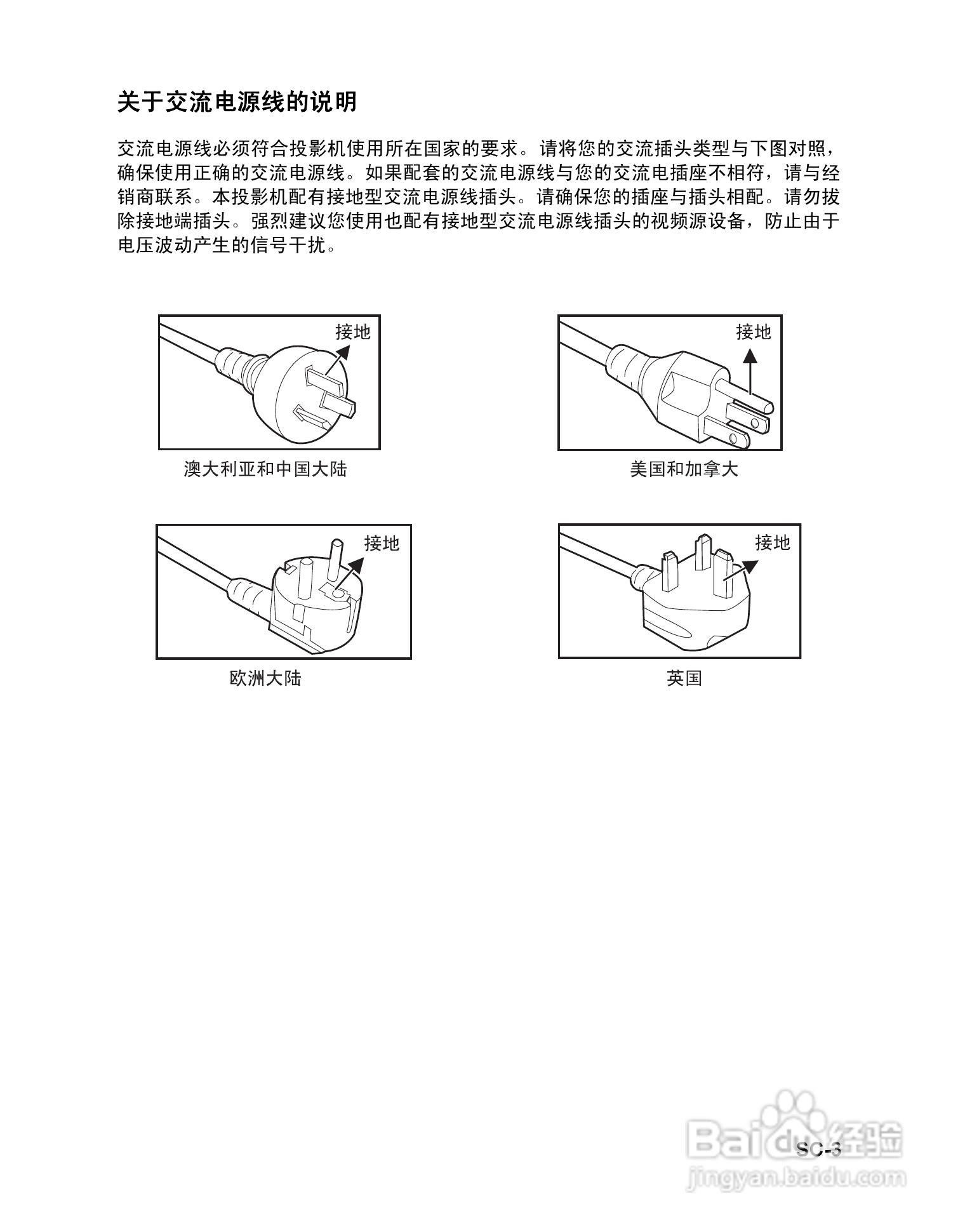 明基BenQ MP523型投影机说明书:[1]