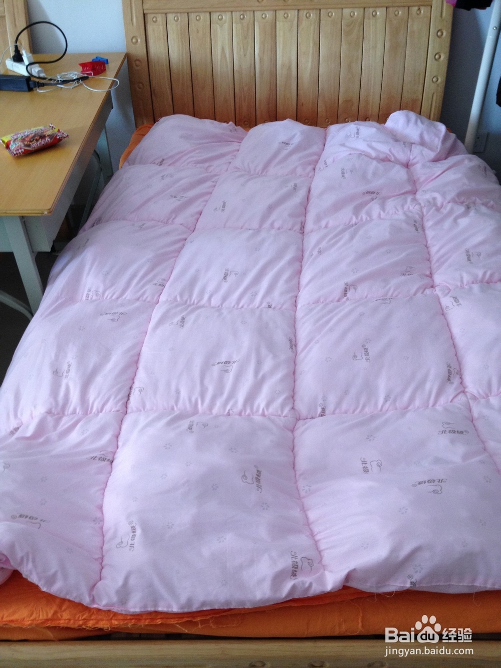 教你如何简单快速套被罩!