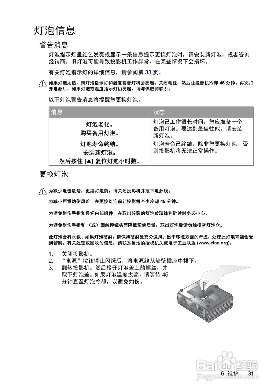 惠普(康柏) HP vp6220 Digital Projector投影机说明:[4]