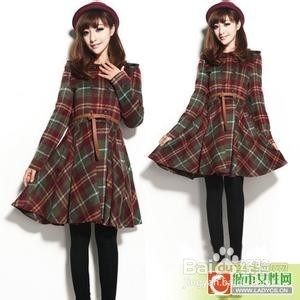 高大壮女生春冬季服装搭配