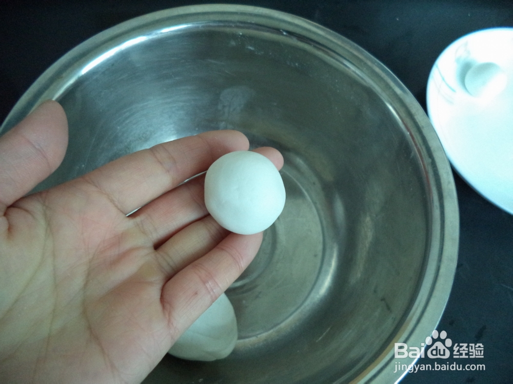 椰蓉红豆馅汤圆的做法