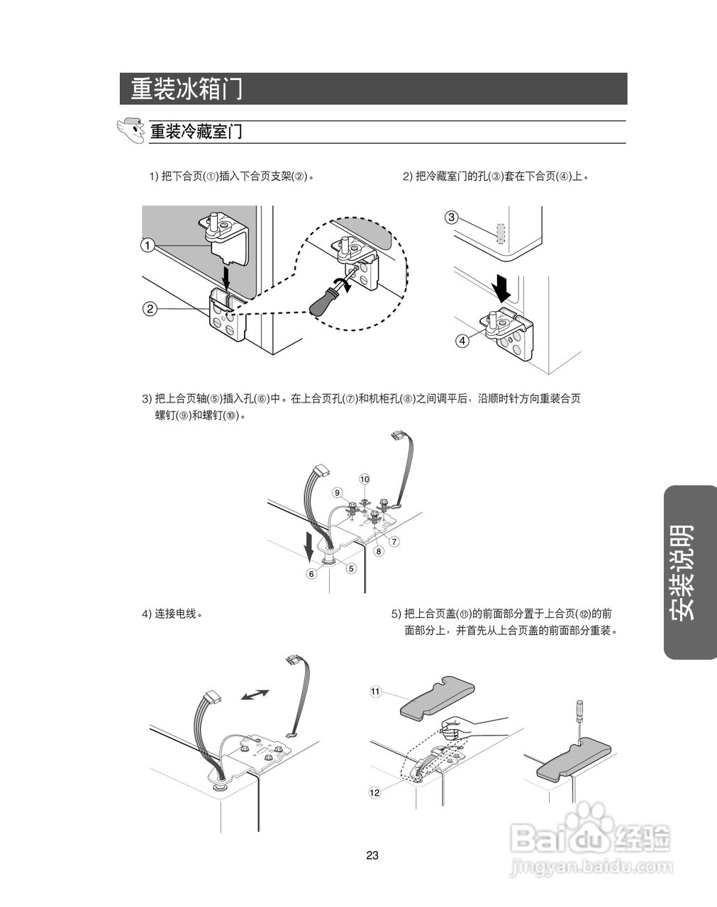 三星RS28KANS电冰箱使用说明书:[3]