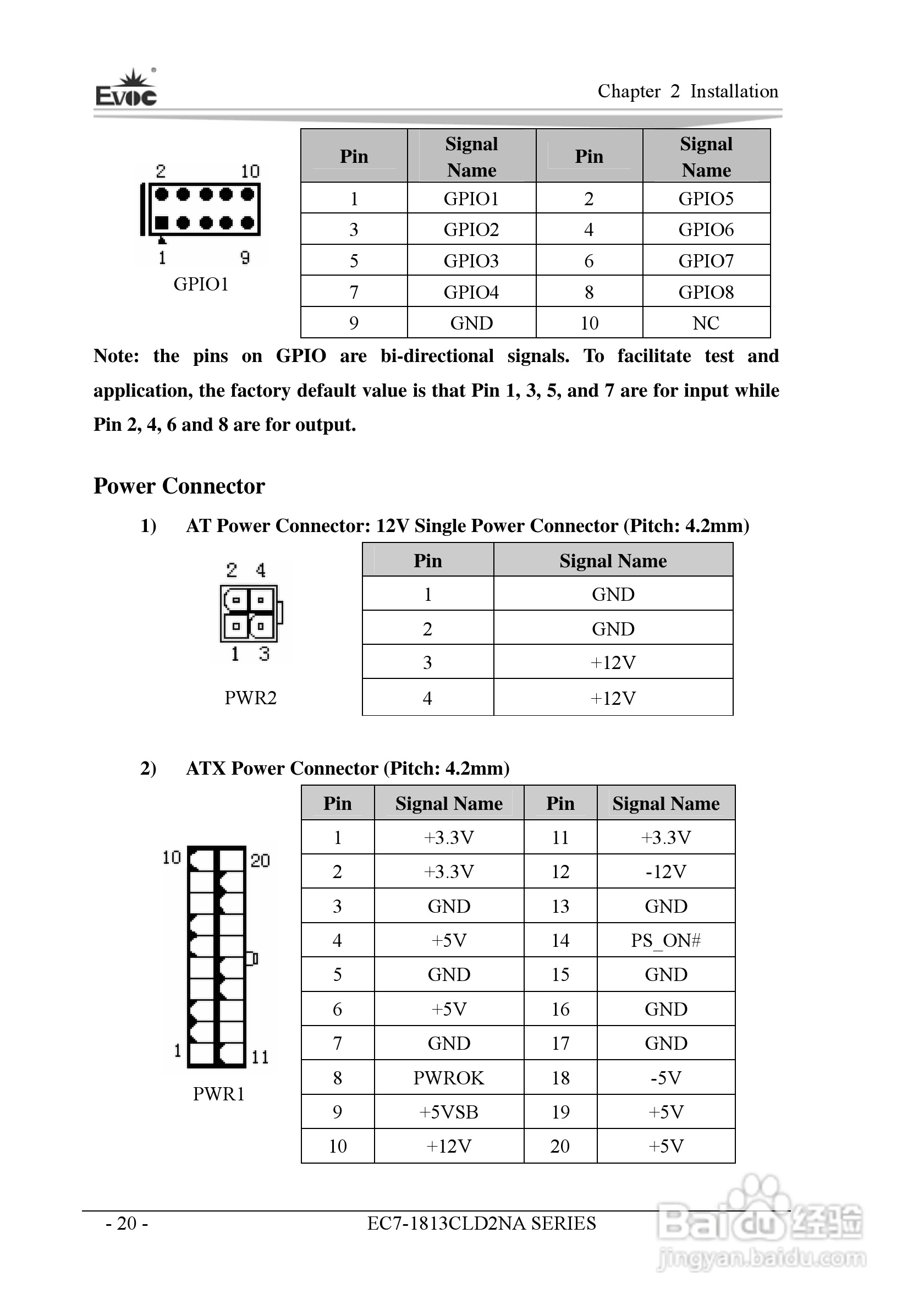 研祥Mini-ITX主板EC7-1813CLD2NA说明书:[9]