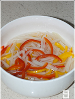 夏日零脂爽口小菜【彩椒拌脆藕】