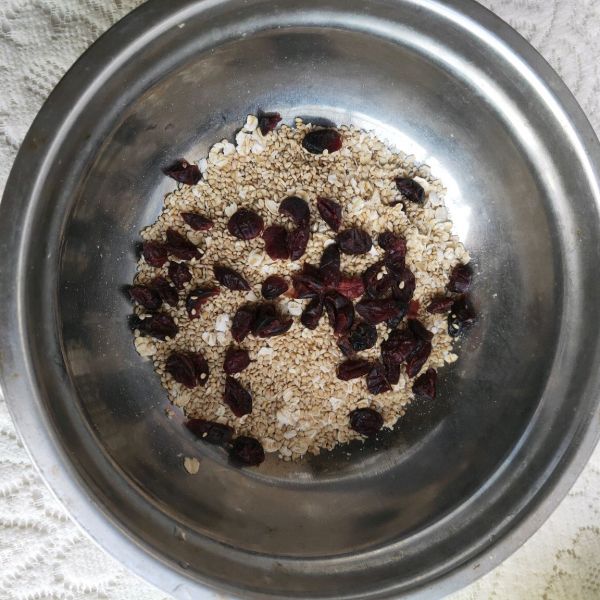 燕麦蔓越莓饼干