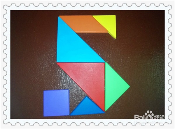 怎么样玩七巧板拼字母S