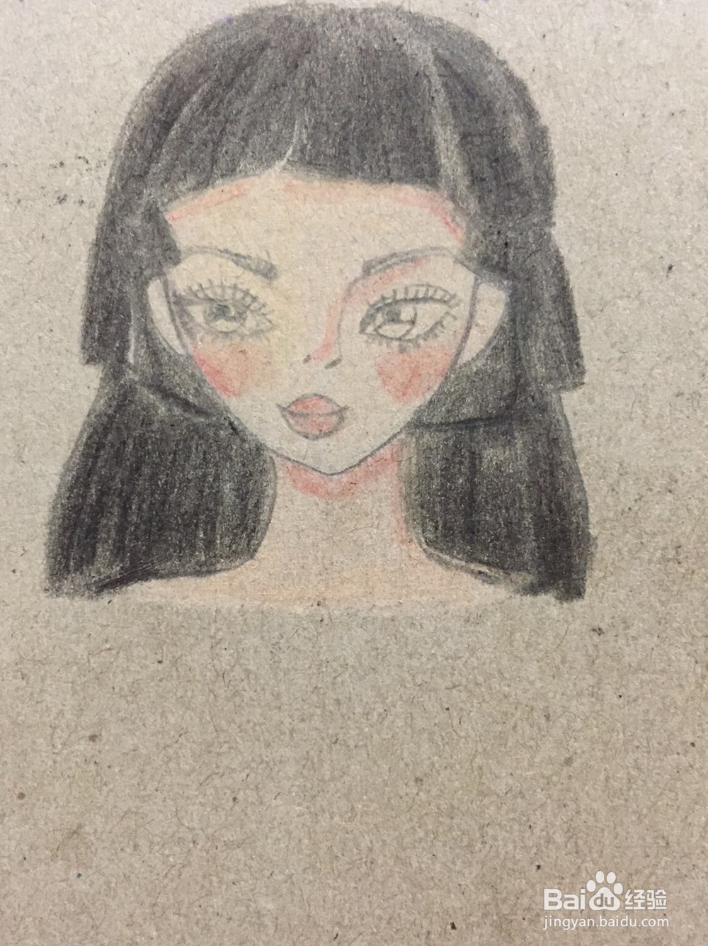 插画教程之穿和服的女孩