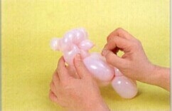 魔法气球造型教程系列之：[14]猪宝贝