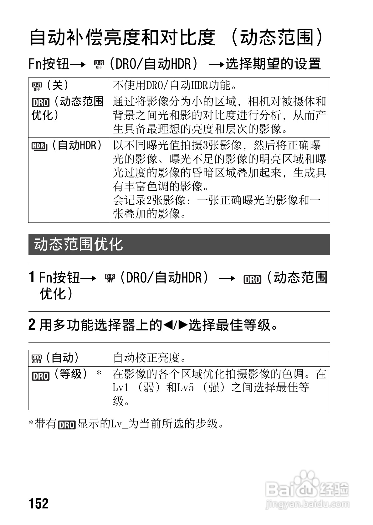 SONY索尼SLT-A77V数码相机说明书:[16]