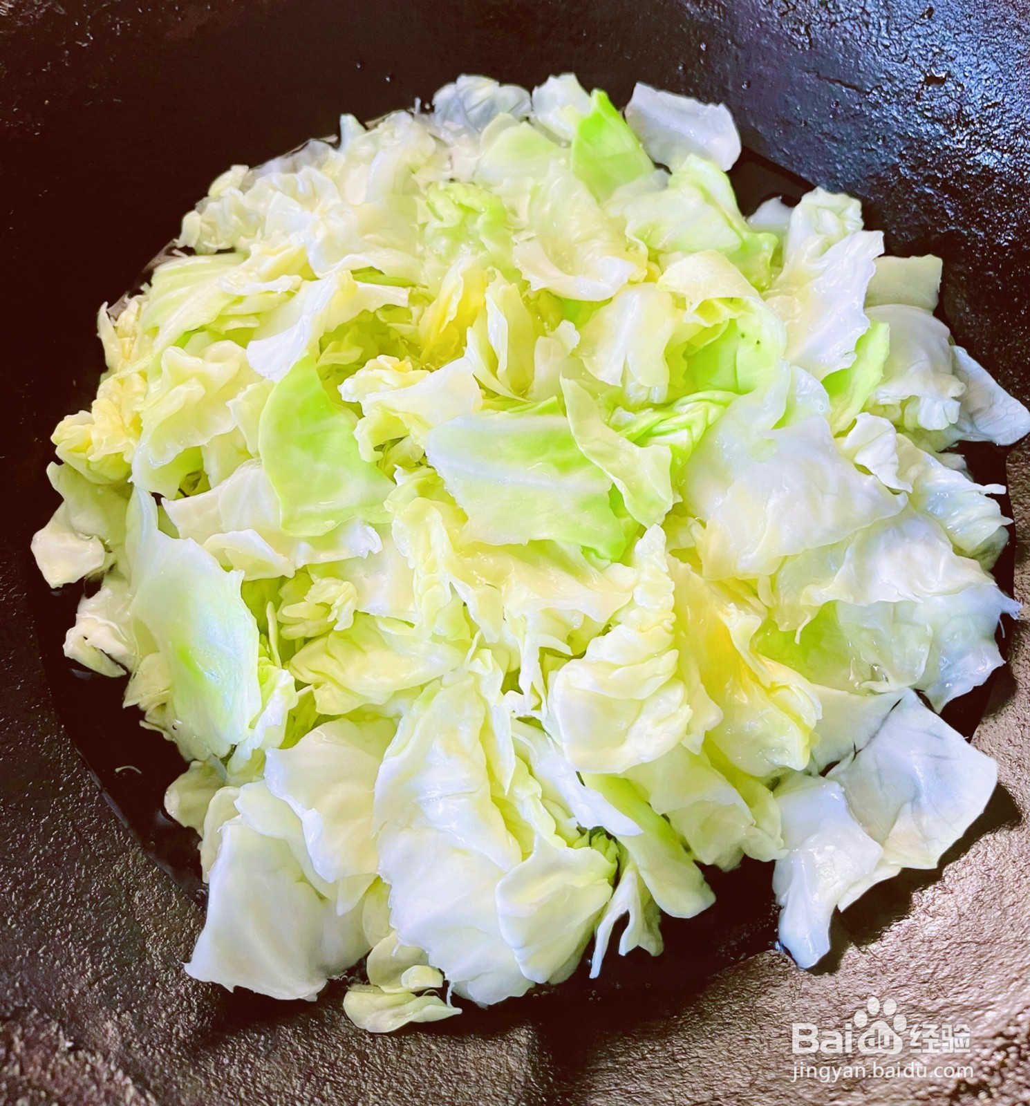 酱香包菜粉丝的做法