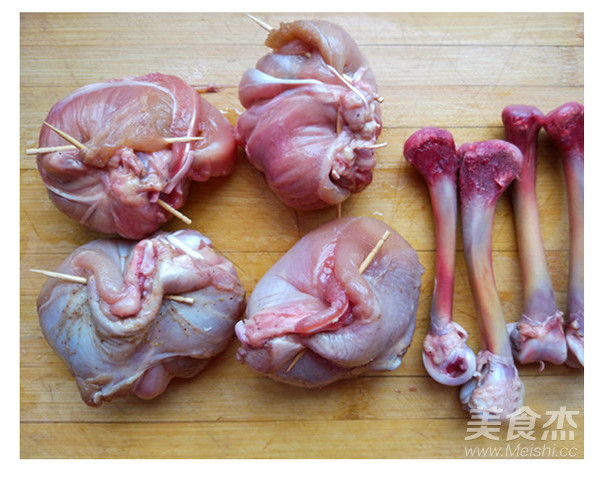 黄金烤鸡腿包饭