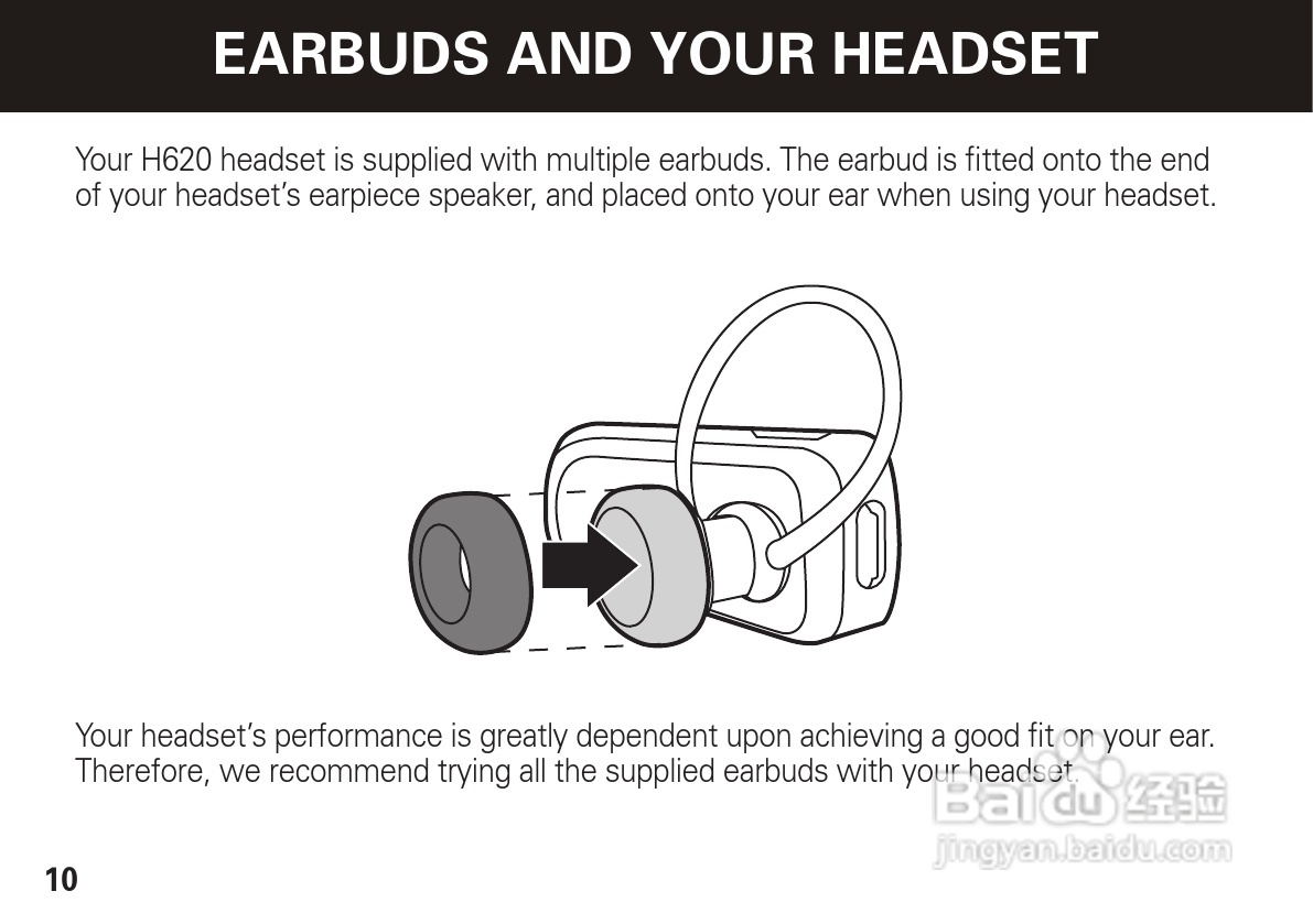 摩托罗拉H620蓝牙耳机使用说明书:[2]