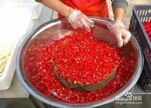 看看我怎么做剁辣椒