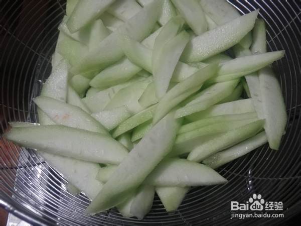 焖煮节瓜的做法