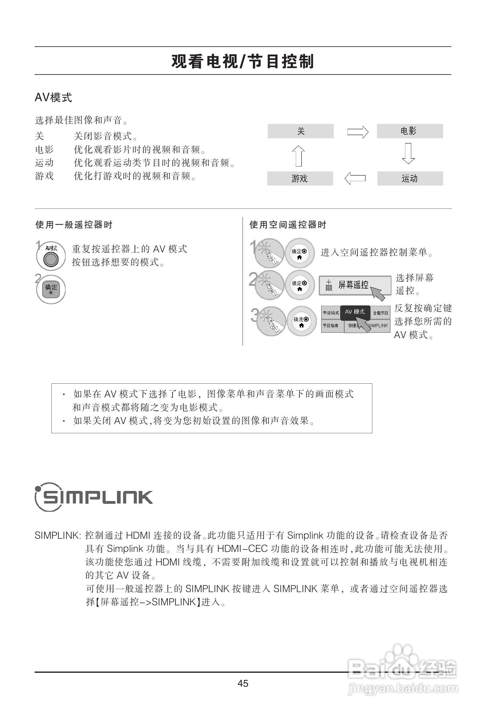 LG 47LX9500-CA液晶彩电使用说明书:[5]