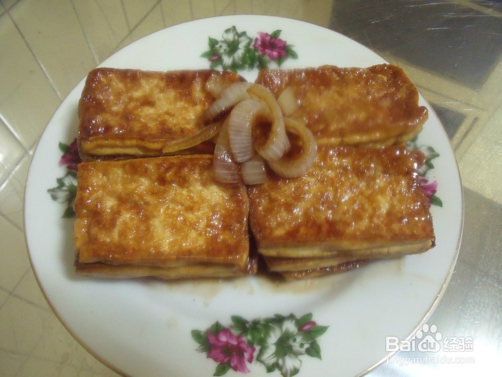 怎样做出家常菜系列之照烧豆腐