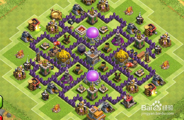 部落冲突七本神阵